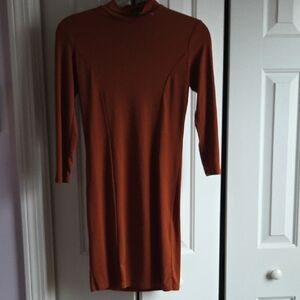 Forever 21 Rust BodyCon Dress